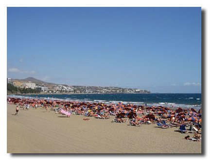 Пляж Маспаломас в Испании