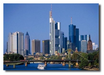 Фото города Германии Франкфурт-на-Майне