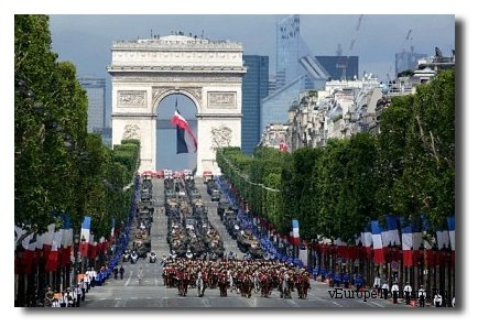 Праздник День взятия Бастилии во Франции