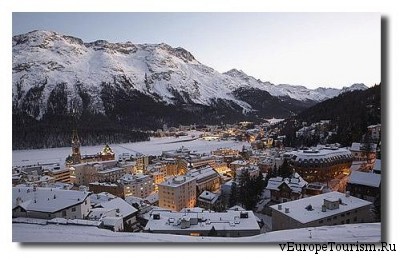 Лучший горнолыжный курорт Швейцарии Санкт-Мориц